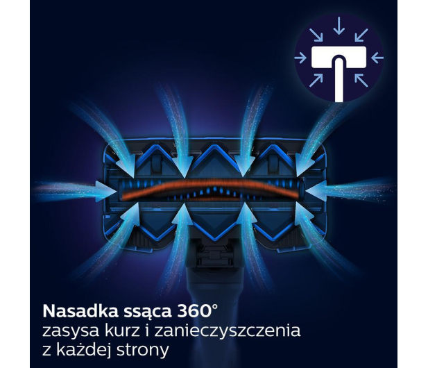 Philips Bezprzewodowy SpeedPro Max  pionowy FC6822/01 25V - 1386088 - zdjęcie 8